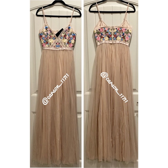 NWT BHLDN NEEDLE & THREAD ARYA DRESS 4 - Picture 12 of 17